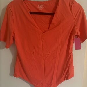 Women's Pumiey Coral V-Neck Bodysuit